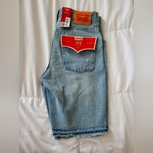 Levi's 511 slim short boys 16 reg W28 light denim wash